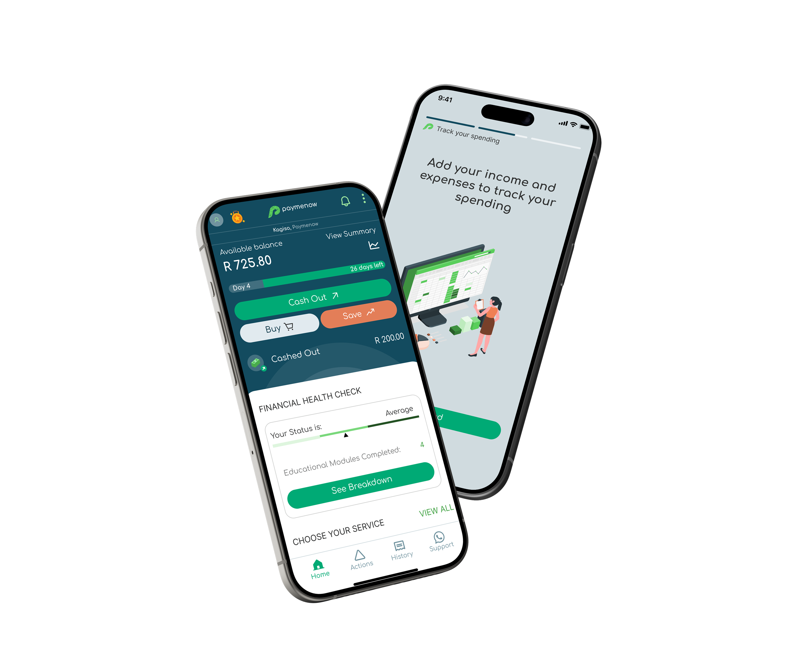 Paymenow App Phone Mockup
